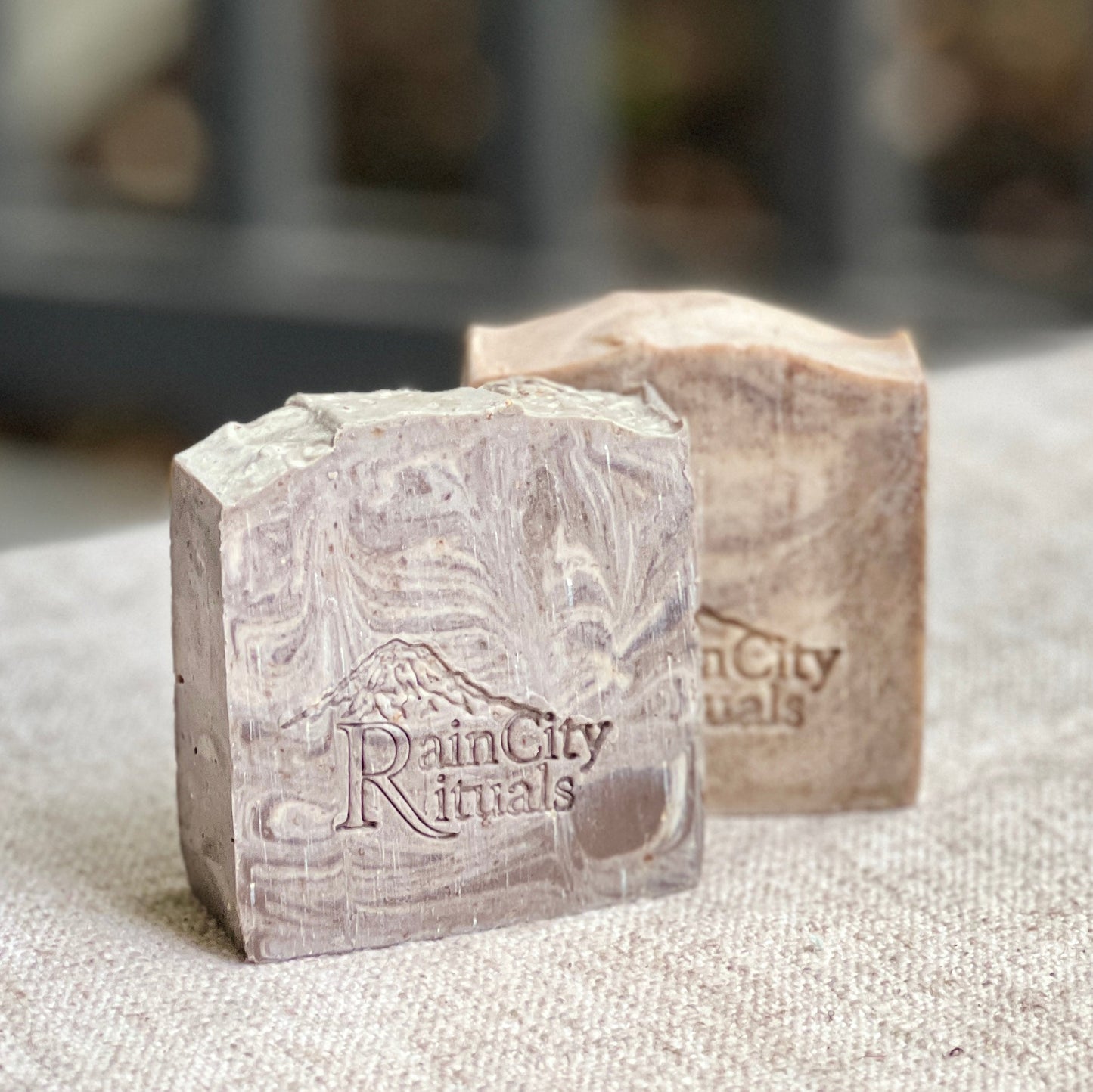 The Morning Ritual - Artisan Soap Duo - Set of 2 (Fresh-Brewed Coffee & Teakwood)