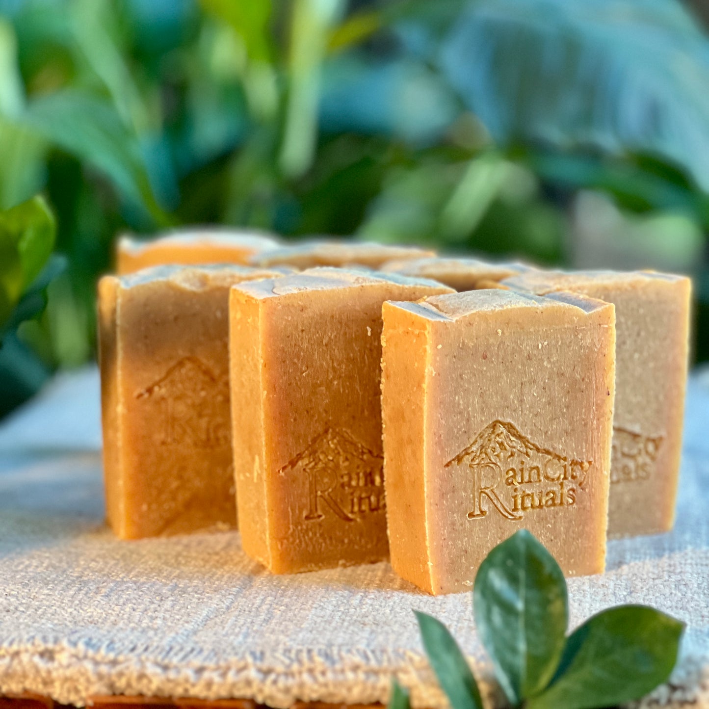 Golden Turmeric & Eucalyptus Exfoliating Soap - 9% Superfat